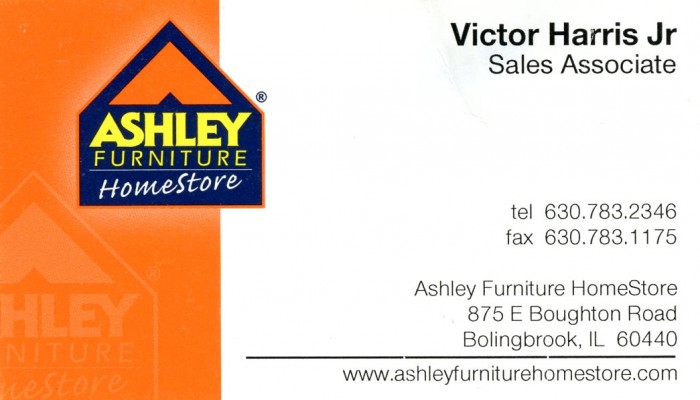 Ashley Furniture Victor Harris Jr Terminalgr